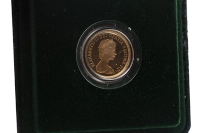 Lot 508 - A GOLD PROOF SOVEREIGN, 1980