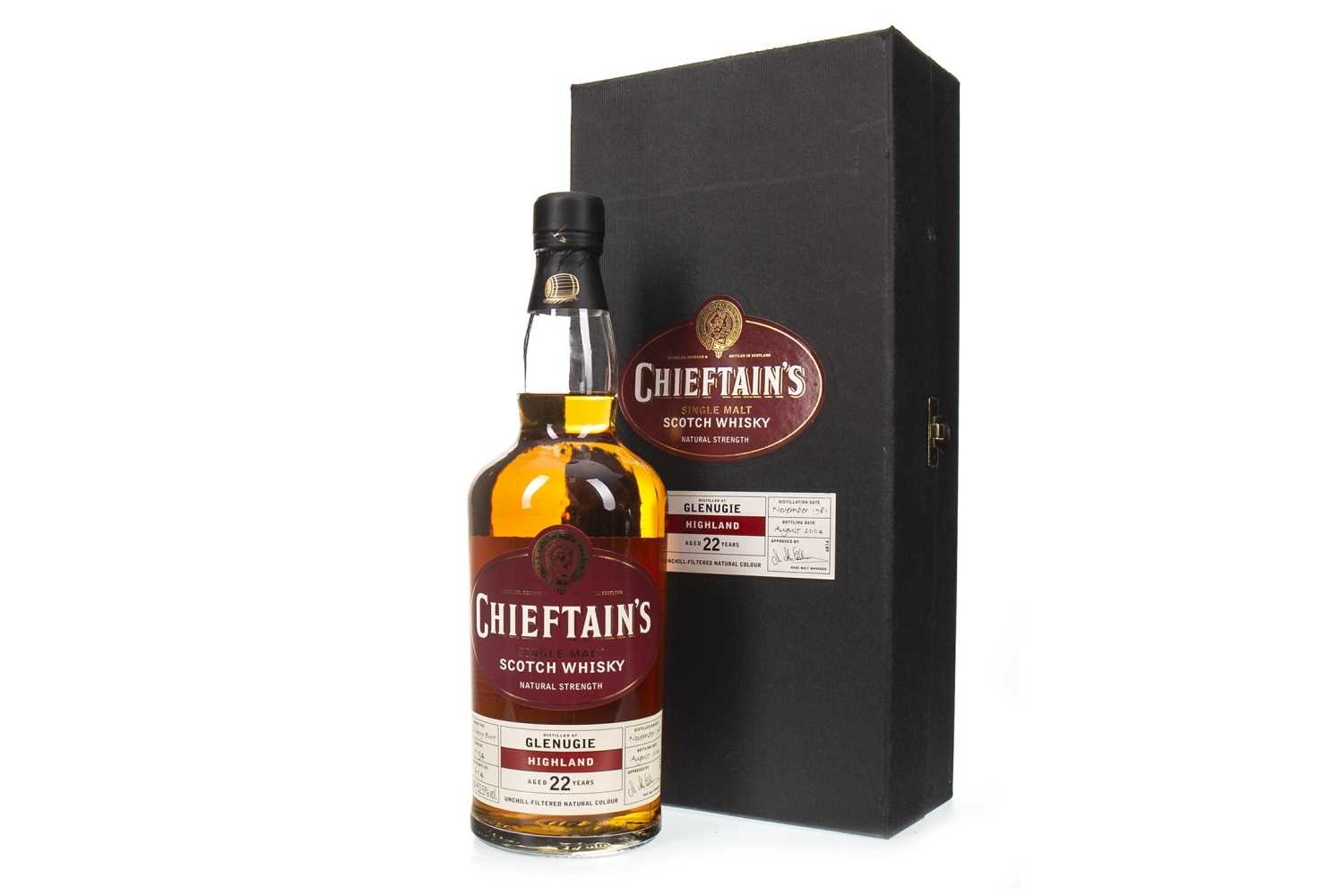 Lot 15 - GLENUGIE 1981 CHIEFTAINS 22 YEARS OLD