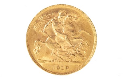 Lot 511 - A GOLD HALF SOVEREIGN, 1912