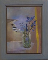 Lot 377 - * TESSA NEWCOMB, BLUE BELLS oil on board,...