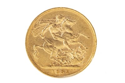 Lot 516 - A GOLD SOVEREIGN, 1895