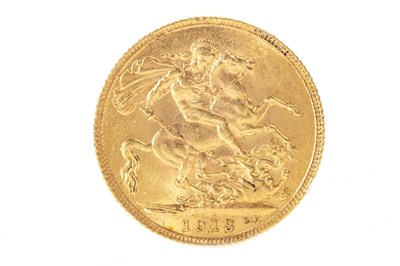 Lot 517 - A GOLD SOVEREIGN, 1913