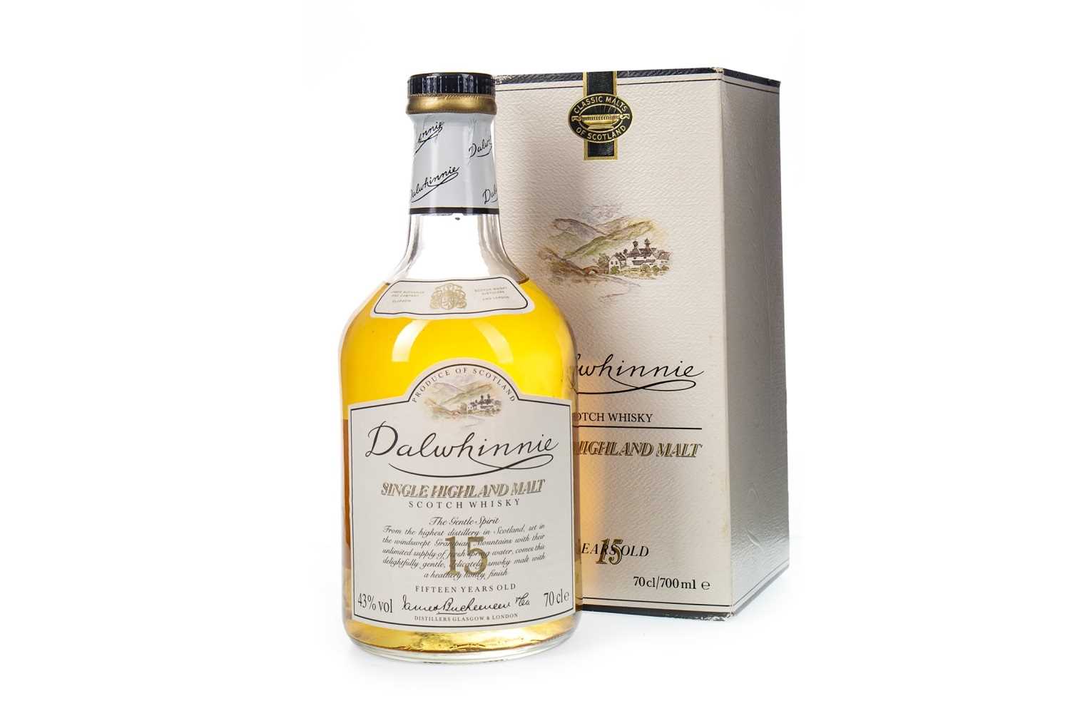 Lot 359 - DALWHINNIE 15 YEARS OLD