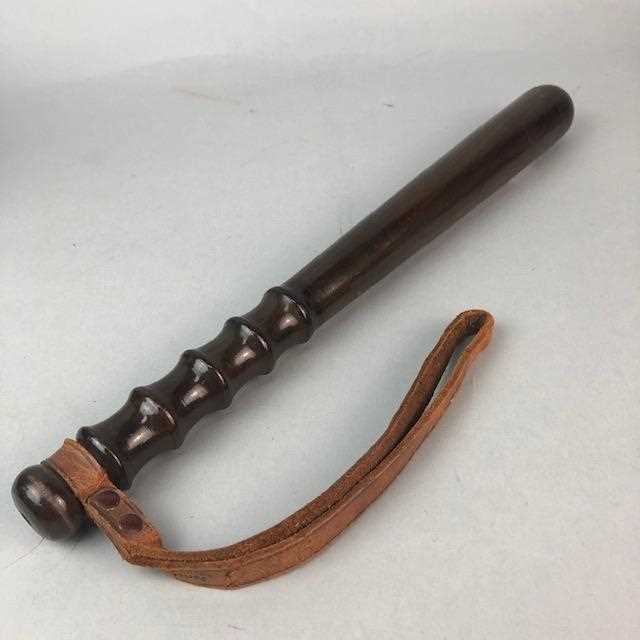 Lot 242 - A 20TH CENTURY POLICEMAN'S TRUNCHEON