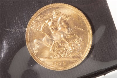 Lot 542 - A GOLD SOVEREIGN, 1979