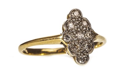Lot 187 - A LATE VICTORIAN DIAMOND RING