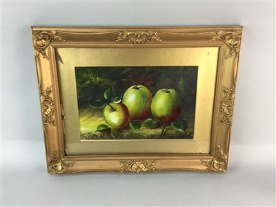 Lot 301 - A PAIR OF STILL LIFE OIL PAINTINGS