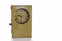 Lot 16 - VICTORIAN SINGLE FUSEE MANTEL CLOCK retailed...