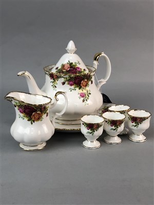 Lot 97 - A ROYAL ALBERT 'OLD COUNTRY ROSES' PART TEA SERVICE