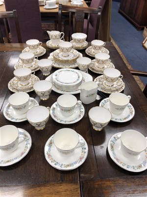 Lot 349 - A 'SEROLL' GLADSTONE TEA SERVICE AND A ROYAL DOULTON PART TEA SERVICE