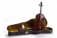 Lot 32 - LATE NINETEENTH CENTURY FRENCH VIOLIN circa...