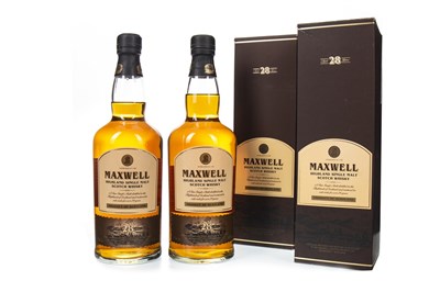 Lot 6 - TWO BOTTLES OF MAXWELL 1982 AGED 28 YEARS