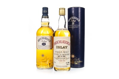 Lot 7 - ONE LITRE AND ONE BOTTLE OF BRUICHLADDICH AGED 10 YEARS