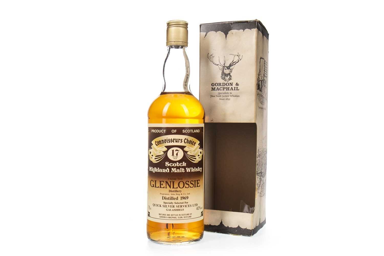 Lot 28 - GLENLOSSIE 1969 CONNOISSEURS CHOICE 17 YEARS OLD