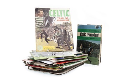 Lot 1923 - A LOT OF CELTIC MATCHDAY PROGRAMMES