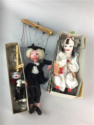 Lot 179 - A LOT OF NINE PELHAM AND OTHER PUPPETS