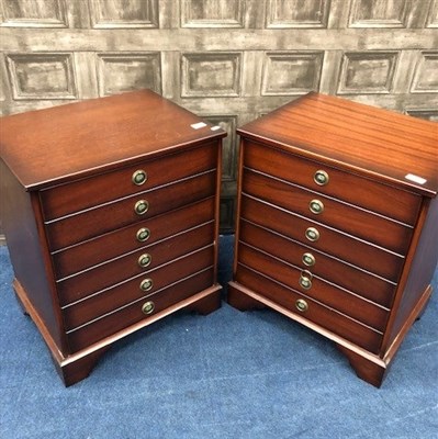 Lot 390 - TWO MODERN CHESTS OF DRAWERS