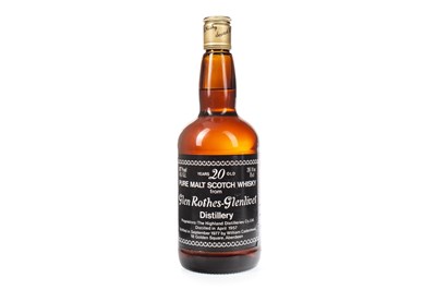 Lot 50 - GLENROTHES 1957 CADENHEAD'S 20 YEARS OLD