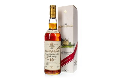Lot 59 - MACALLAN 10 YEARS OLD 100 PROOF
