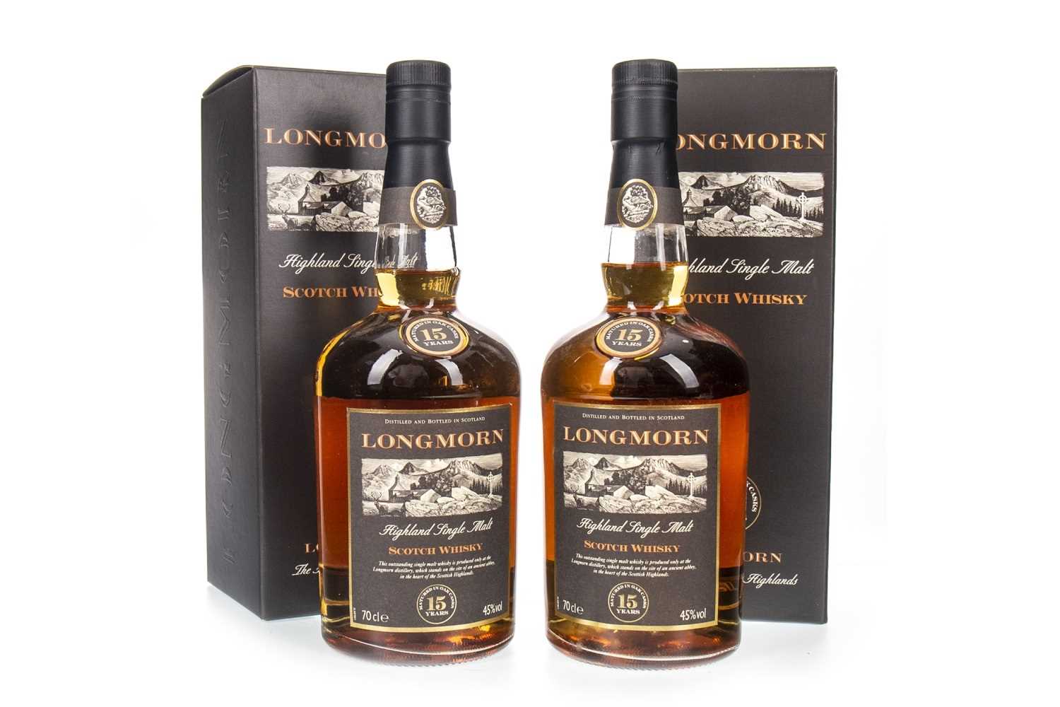 Lot 68 - TWO BOTTLES OF LONGMORN AGED 15 YEARS