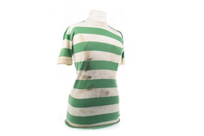 Lot 1977 - JIMMY JOHNSTONE OF CELTIC F.C. - HIS JERSEY FROM 'THE BATTLE OF MONTEVIDEO'