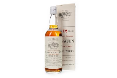 Lot 81 - LAGAVULIN AGED 12 YEARS WHITE HORSE DISTILLERS