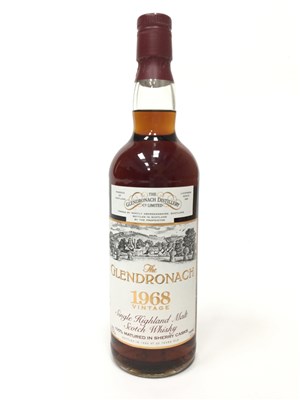 Lot 84 - GLENDRONACH 1968 25 YEARS OLD