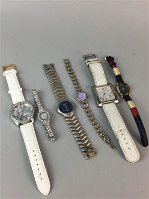 Lot 409 - A LOT OF VARIOUS LADY'S AND GENTS FASHION WATCHES