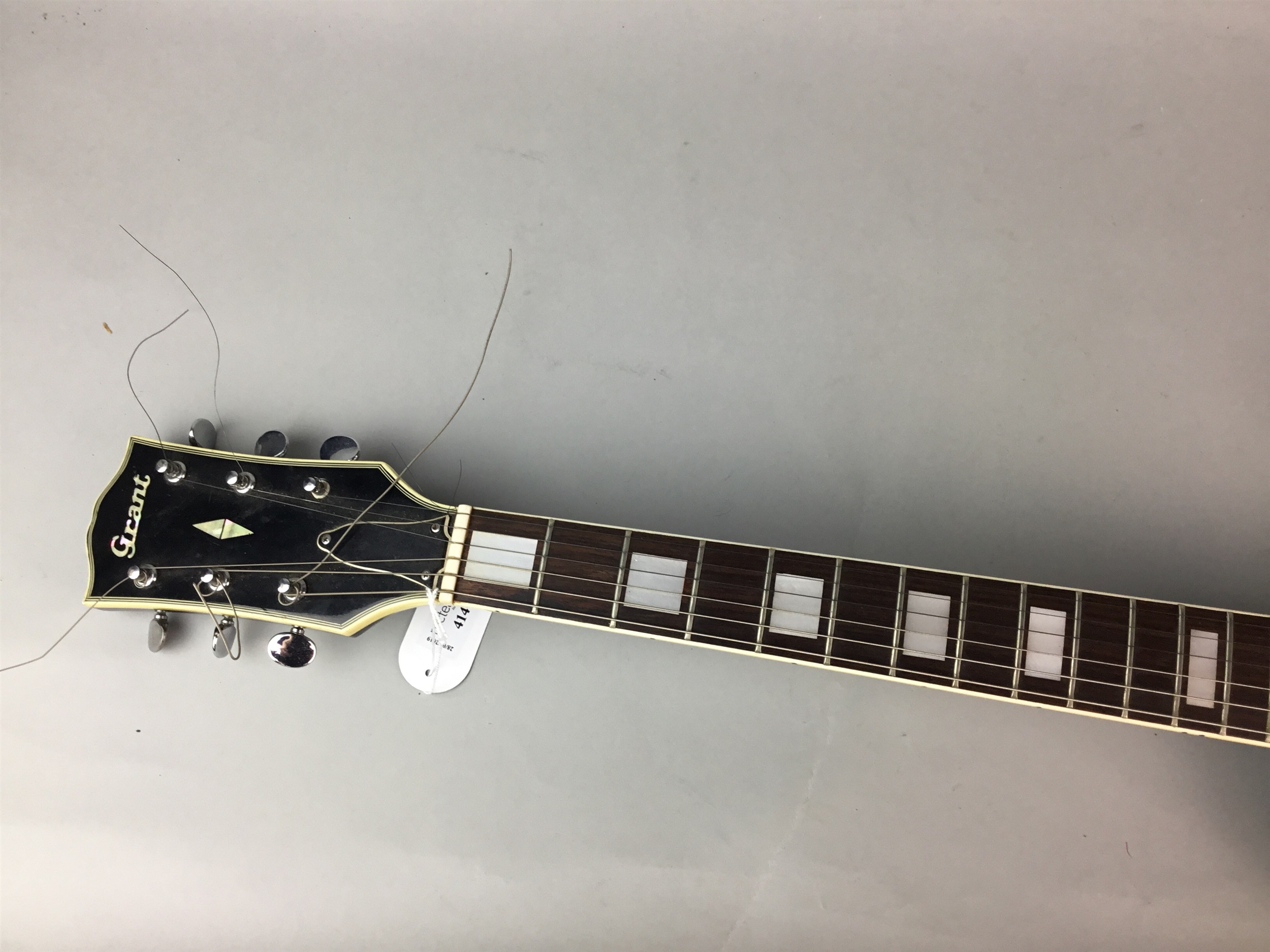 Lot 414 A VINTAGE MIJ GRANT 'LES PAUL SHAPE'