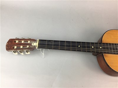 Lot 415 - A VINTAGE ACOUSTIC GUITAR