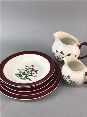 Lot 309 - A WEDGWOOD MAYFIELD DINNER SERVICE