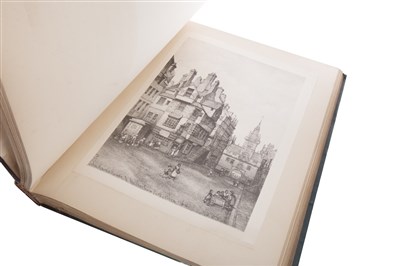 Lot 147 - OLD HOUSES IN EDINBURGH, BY BRUCE J HOME