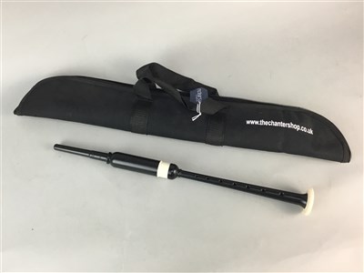 Lot 447 - AN EBONY AND IVORINE CHANTER