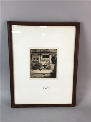 Lot 451 - TWO ETCHINGS BY FRED A. FARRELL AND JAMES McINTYRE