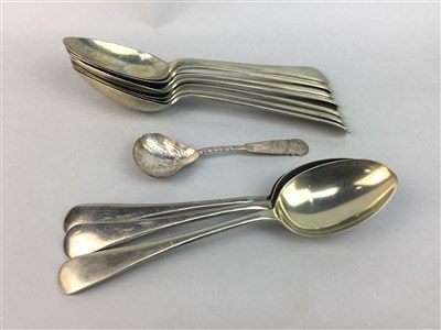 Lot 26 - A CHINESE SPOON AND OTHER CUTLERY
