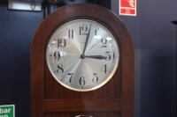 Lot 86 - MID-TWENTIETH CENTURY LONGCASE CLOCK by...