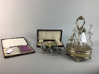 Lot 67 - A COLLECTION OF SILVER PLATED WARE