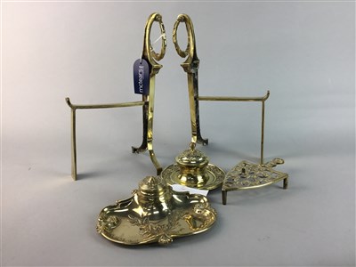 Lot 68 - A COLLECTION OF BRASSWARE