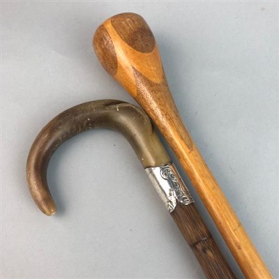 Lot 70 - TWO WALKING CANES