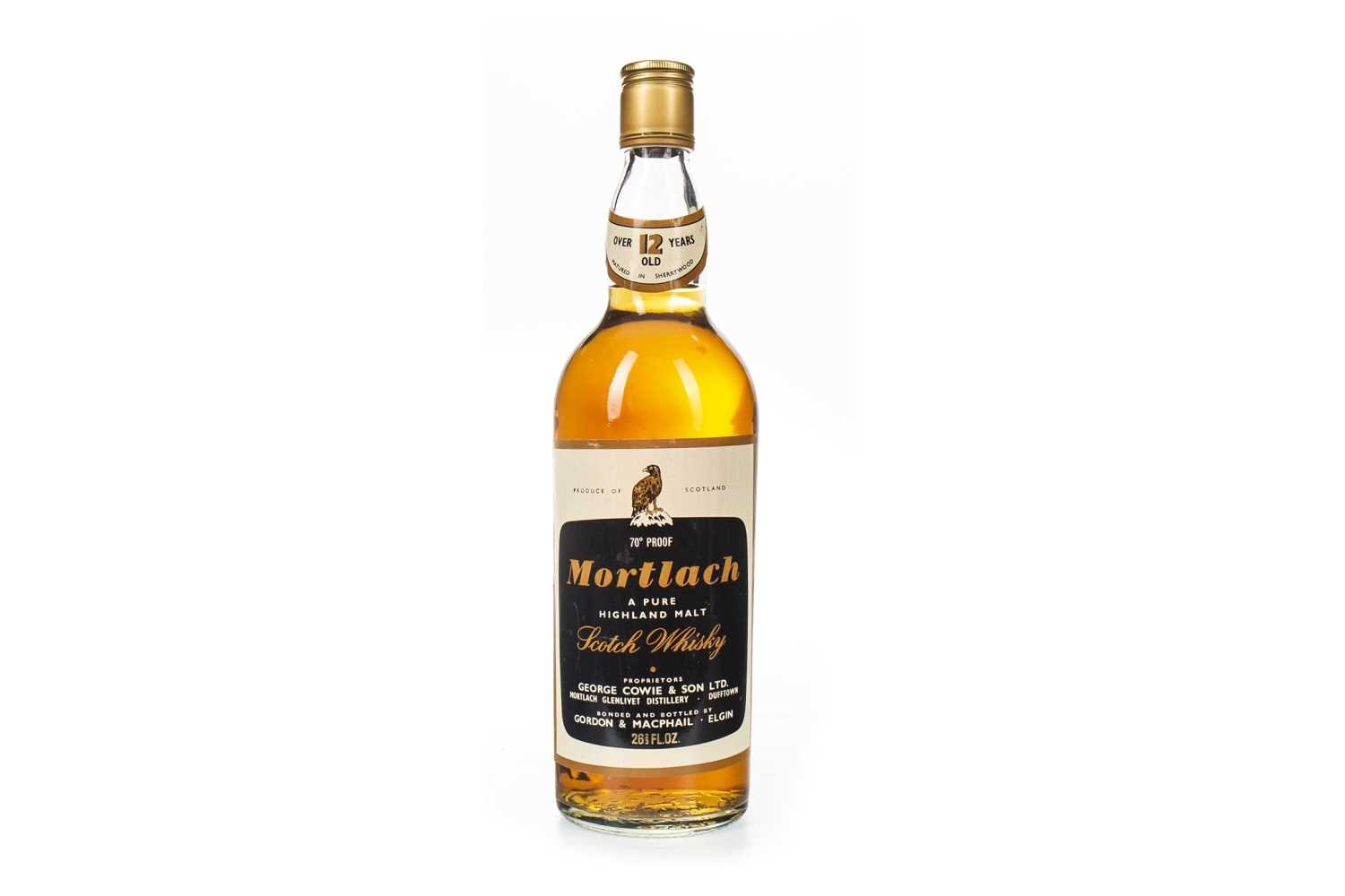 Lot 226 - MORTLACH OVER 12 YEARS OLD 26 2/3 FL.OZ