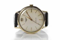 Lot 105 - GENTLEMAN'S NINE CARAT GOLD LONGINES AUTOMATIC...
