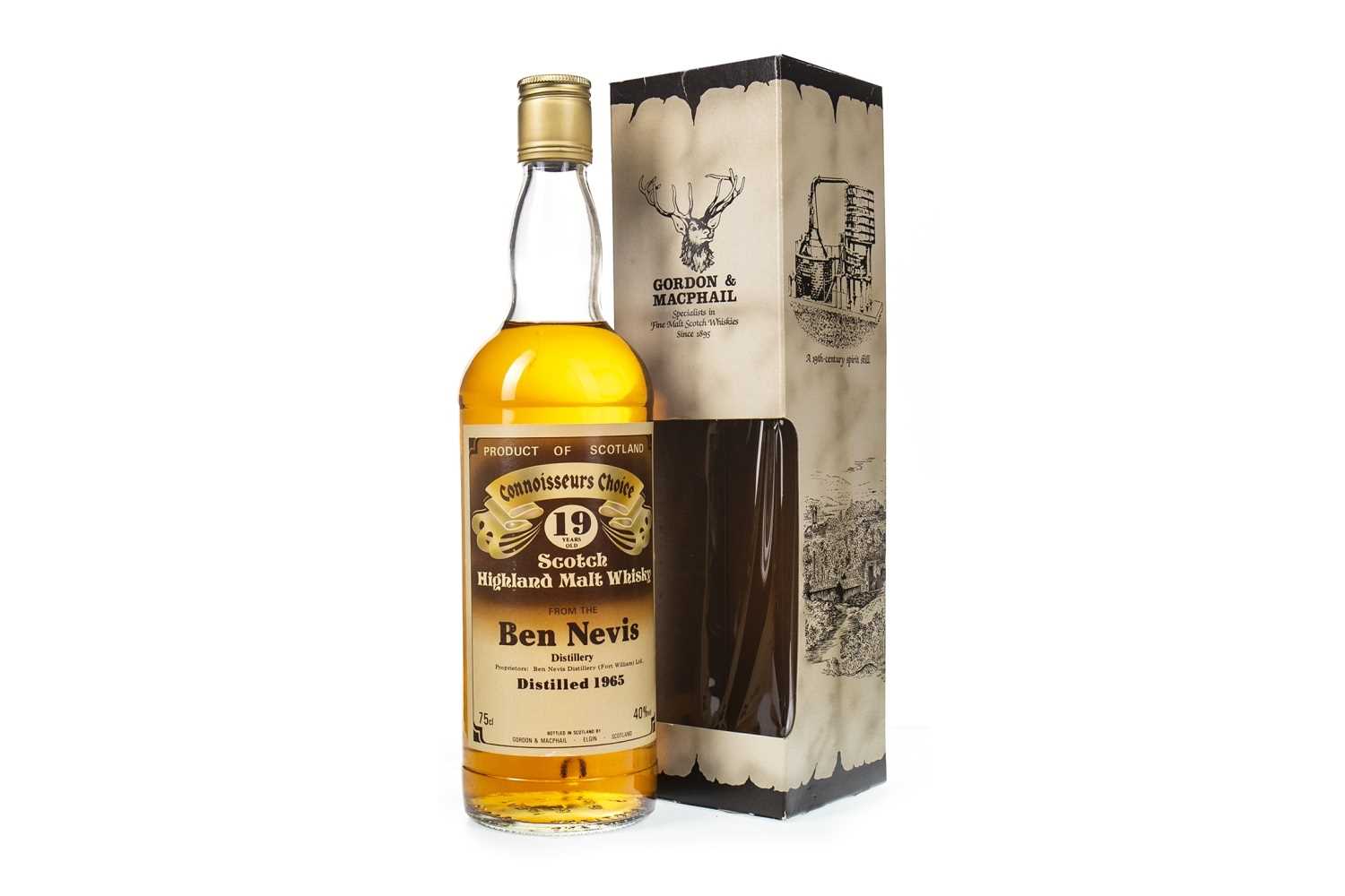 Lot 253 - BEN NEVIS 1965 CONNOISSEURS CHOICE 19 YEARS OLD