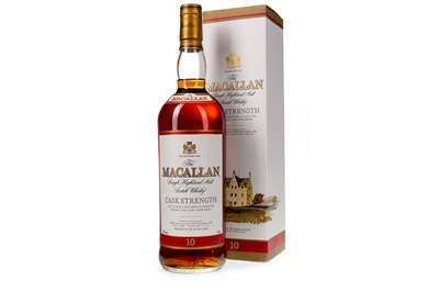 Lot 261 - MACALLAN CASK STRENGTH 10 YEARS OLD - ONE LITRE