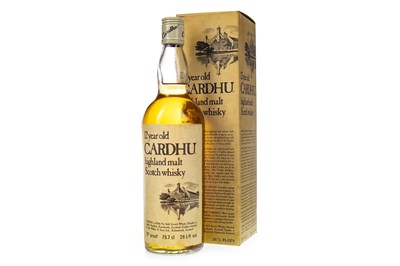 Lot 283 - CARDHU 12 YEARS OLD 70° PROOF