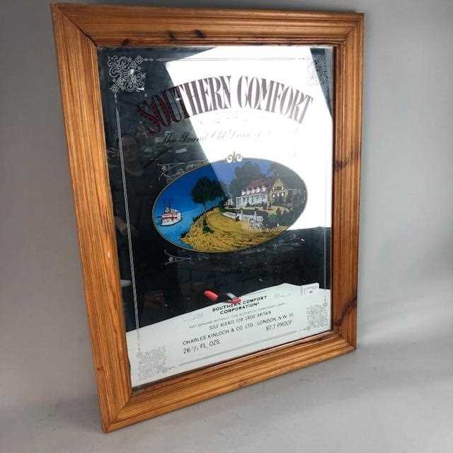 Lot 64 A Southern Comfort Pub Advertising Mirror A