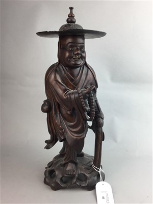 Lot 81 - A CHINESE ROOTWOOD CARVING