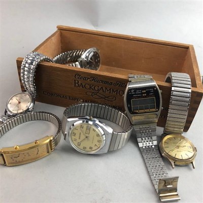 Lot 53 - A GROUP OF GENTLEMAN'S WRIST WATCHES
