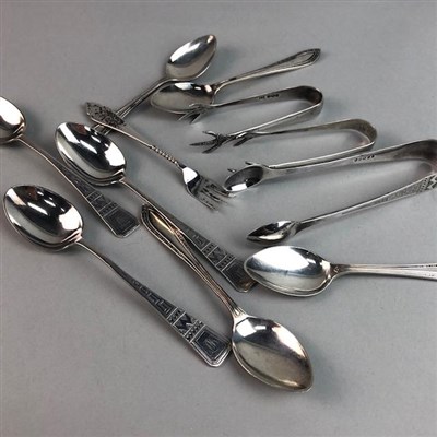 Lot 44 - A COLLECTION OF SILVER AND OTHER TABLEWARE