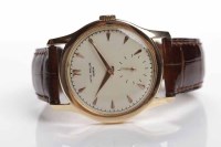 Lot 135 - FINE GENTLEMAN'S 1940s EIGHTEEN CARAT ROSE...