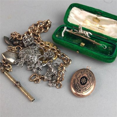 Lot 55 - A LOT OF VICTORIAN AND OTHER JEWELLERY